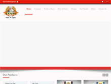 Tablet Screenshot of caputoflour.com